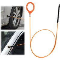 80/130cm Car Sewer Unclogger Cleaning Brush Long Hose Drain Hole Drain Unclogger Pipe Tool Car Sunroof Cleaner Auto Accessories