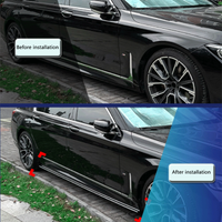 High Quality Side Skirt Spoiler Small Surround Trim Upgrade Modification Parts For BMW 7 Series G12 M Sport 2016-2022