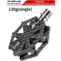 AliExpress plselis Plselis ultra-light carbon fiber road bicycle pedal 240g (double) 14mmthread universal high-strength wear-resistant installation