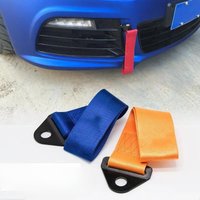 High Strength Nylon Tow Strap Universal Car Racing Tow Ropes Trailer Ropes Auto Trailer Ropes Bumper Trailer TowingStrap