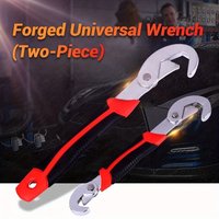 6-32mm Adjustable Universal Wrench Stainless Steel Multi Size Non-slip Multifunctional Spanner For Auto Plumbing Woodworking