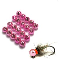 Solid Fly Bead Ball Pink for Nymph Trout Carp Slotted Solid Beads 2.5mm/3.0mm/3.5mm/4.0mm Golden