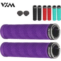 AliExpress NONE Silicone Bicycle Handlebar Grips Lock On MTB Shockproof Non Slip Ergonomic Rubber Cover Cycling Accessories