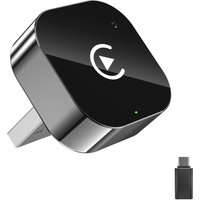 Wireless CarPlay Adapter & Android Auto Dongle, One Click Multi Device Switching Seamless Connection, Compact Size, Plug & Play
