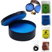 Watch Back O-Ring Case Waterproof Oil Box 0.5mm 0.6mm 0.7mm 0.8mm O-Ring Seal Waterproof Sealer for Watch Gasket Watchmaker