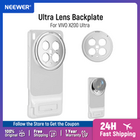 NEEWER X200 Ultra Lens Backplate, Aluminum Alloy 17mm Thread Phone Lens for VIVO X200 Ultra Original Phone Case