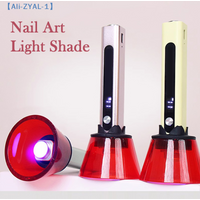 【ZYAL-1】Nail Beauty Salon Devices Acrylic Light-blocking Baffle For Straight-shaped Nail UV Lamp Protective