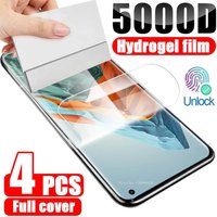 4PCS Hydrogel Film for Xiaomi 13 12 12T 11 11T Pro 11 Ultra Screen Protector Gel Protection for Xiaomi 11 10 Lite 11 Lite 5G NE