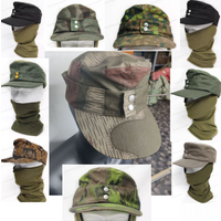 Outdoor German camouflage flat cap M43 Field Cap CS Game Cotton Hat Camouflage Tactical Mountain Hat