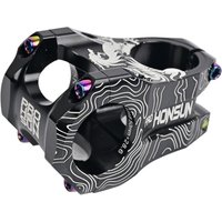 Tige de vélo VTT en alliage d'aluminium 28.6MM 31.8MM Riser 45MM tige courte 0 degrés CNC accessoires de vélo 145g