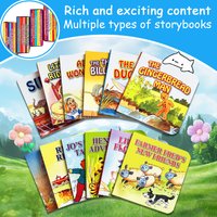 Verschiedene Arten von Geschichtenbüchern – klassische Märchenbücher für die Schlafenszeit, reichhaltiger, vielfältiger Inhalt, geeignet für die frühk