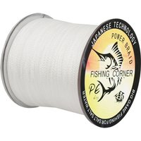 Braid Fishing Line 500M 4 Strands Multifilament Fishing Wire 10LB-80LB White Carp Fishing Line Trout Line