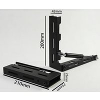 2x Awning Mounting Brackets Automotive Accessories Reliable Replaces Auto Awning Support Awning Roof Brackets for Cross Bar