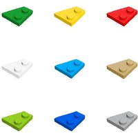 100pcs 24307 Wedge Plate 2x2 Building Blocks Kit Right Board Bricks Educational Particle DIY Children Birthday Kid Gift Toys