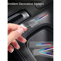 5/10PCS Car Emblem Sticker Car Body Decoration Sticker For BMW M Performance E90 E60 E46 X1 X2 X3 X4 X5 X6 F48 G01 E84 E83 F30 M
