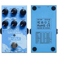 M-VAVE MINI-UNIVERSE Digital Reverb Guitar Effects Pedal 9 Reverb Effects True Bypass Suitable for Electric Guitar and Bass