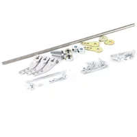 SherryBerg Linkage Kit for Weber EMPI Solex Dellorto Dual Carb Vergaser 4 Cylinder Carburettor Carb Throttle bodies 40 45 Dcoe