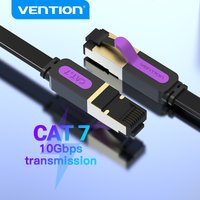 Vention – câble Ethernet cat7 Lan, cordon de raccordement RJ45, pour ordinateur portable