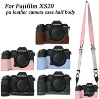 XS20 Casing Pu Leather Camera Case Half Body Cover for Fujifilm XS20 Camera