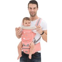 Ergonomic Baby Carrier Infant Hipseat Carrier Breathable Kangaroo Front Facing Baby Holder Baby Waist Carrier Travel For 0-36M