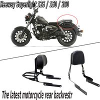 New Accessories Fit Keeway Superlight Original Rear Passenger Backrest For Keeway Superlight 125 / 150 / 200