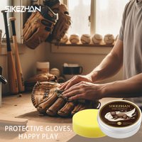 Glove Leather Conditioner - Use on Baseball Gloves, Softball Gloves, and Other Leather Sports Equipment Portable