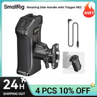 SmallRig Rotating Side Handle with Trigger REC for Sony Alpha 7 IV/Alpha 7R V / A7 III / FX3 / FX30 / Alpha 9 3893