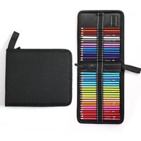 36/48/72 Holes Colored Lead Pencils Storage Bag Large Capacity Case Box Holder School Supplies Stationery Student
