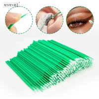 500pcs/lot Brushes Eyelash Microblade Lash Extension Makeup Micro Tool Cleaning Swabs Lift Glue Remover Applicators