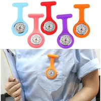 Zegarek kieszonkowy damski cyfrowy wyświetlacz Dial Clip-On zegar analogowy Fob pielęgniarka broszka Pin powiesić kieszonkowy zegarek elektryczny