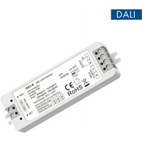 LED DALI Dimmer With Push Switch Dimming PWM digital dimmer for Single Color LED Strip DC 12V 24V Support 3 Kinds PWM Frequency