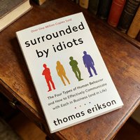 Surrounded by Idiots English Paperback Four Types of Human Behavior Effective Communication Self Help Workplace Life Guide Book