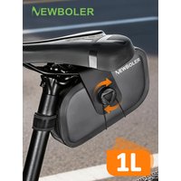 AliExpress NONE NEWBOLER Mini Bicycle Saddle Bag Lightweight Small 1L Bike Bag Portable Multi function Bags Cycling Tail Bag Bike Accessories