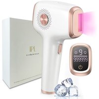 IPL Hair Removal Device 999,999 Flashes Painless Hair Removal with Ice Cooling Care Function Long-Lasting Results Hair Removal