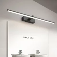 Modern LED Wall Lamp For Study Bedroom Bedside Hardwares Wall Sconce Bathroom Mirror Lamp Indoor Makeup mirror Lighting Fixture