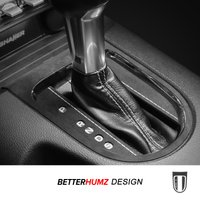 For Ford Mustang GT 2015-2023 Made of Alcantara Center Console Gear Shifter Panel Trim Sticker Car Interior Tuning Accessories
