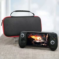 Game Console Carrying Bag EVA Hard Carrying Case with Mesh Pocket Hardshell Case for Anbernic RG556 Retro Handheld Game Console