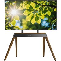 Robuster TV-Bodenständer aus Metall für 40–86 Zoll große LED-LCD-Flachbildschirme, höhenverstellbar