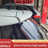 For Toyota Yaris Spoiler 2014 - 2022 High Quality ABS Plastic Unpainted Color Rear Roof Spoiler Trunk Wing Car Styling