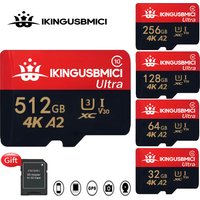 Memory Reliable Quality 32/64/128/256/512gb Mini Durable Smartphone High Micro Original 10 Card Flash Class Tf Quality Fast U3