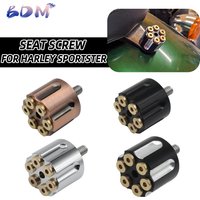 Motorcycle Accessories M6 Seat Bolt Tab Screw Nut For Harley Touring Road King Street Glide Softail Dyna Sportster XL Street Bob