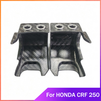 Motorcycle carbon fiber Lower Front Fork Leg Shoe Guard Protector For HONDA CRF250R CRF250RX CRF250X CRF 250 300 450 X R RX 2020