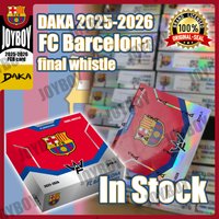 In Stock Genuine Daka 2025 2026 Trading Card FC BARCELONA FINAL WHISTLE TCG Cards Official FCB Box Lionel Messi Signed Cards