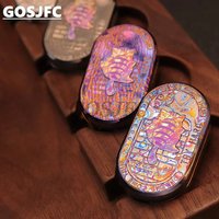 FZedc F2 Stress relieving rotate left and right 360° Slider Fidget Hand Spinner Stress Relief Toys