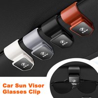 New Car Sun Visor Glasses Clip Sunglasses Card Holder For BMW G30 G20 M3 M5 E91 E92 E93 E36 E70 X3 X4 X5 X1 E39 F30 Accessories