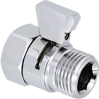 Shower Control Fast Shut-Off Valve,Three-Way Shower Diverter Valve,G1/2 Brass Faucet Connector,Water Diverters Adapter for Showe
