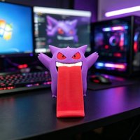 Kawaii Pokemon Gengar Phone Stand Cartoon 3D Holder Anime Desktop Stand for Smartphone Anime Accessories Perfect Gifts for Fans