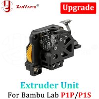 Complete Full Extruder Mechanism Kit with Gear for Bambu Lab P1P P1S 3D Printer High Precision Durable Replacement Parts