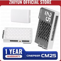 ZHIYUN Official CINEPEER CM25 25W Led Lights Bi Color Handheld Pocket Video Light Photo Lamp Fill Light Photography Lighting