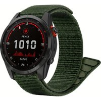 YAYUU 20 22 26mm Loop Nylon Watch Band for Garmin Fenix 7X 6X Pro 7 7S 6 6S 5X 5 5S Plus/Venu 2 Plus Hook and Quick Dry Strap